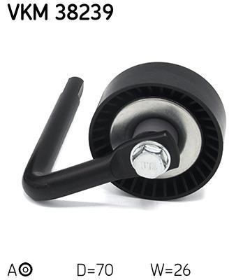 Galet tendeur de courroie d'accessoire SKF ref. VKM 38239